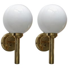 Pair of Italian Vintage Minimalist Wall Lights Sconces, 1960s