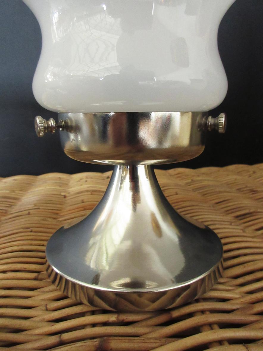Pair of Italian Vintage Murano Caramel Glass Table Lamp, Mazzega Style 8