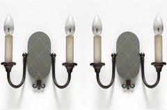 Paar italienische Vintage Wandapplikationen Lights Objects Sconces, 1930er Jahre