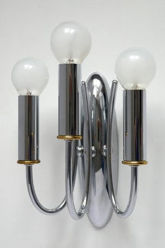 Pair of Italian Vintage Wall Lights Sconces, 1960s