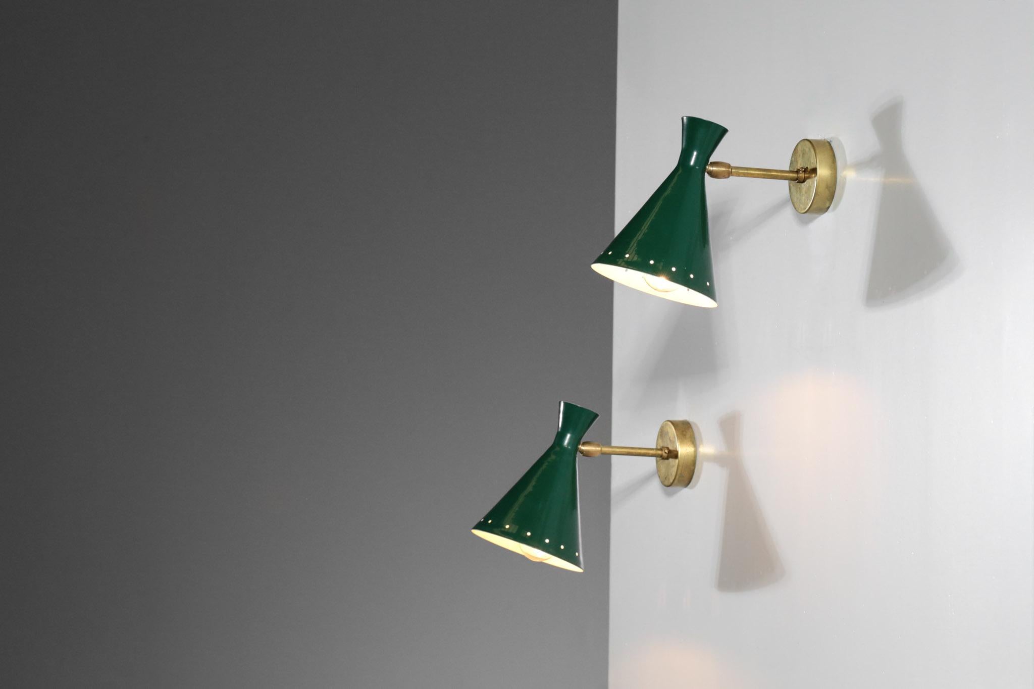 Lampada da parete italiana 