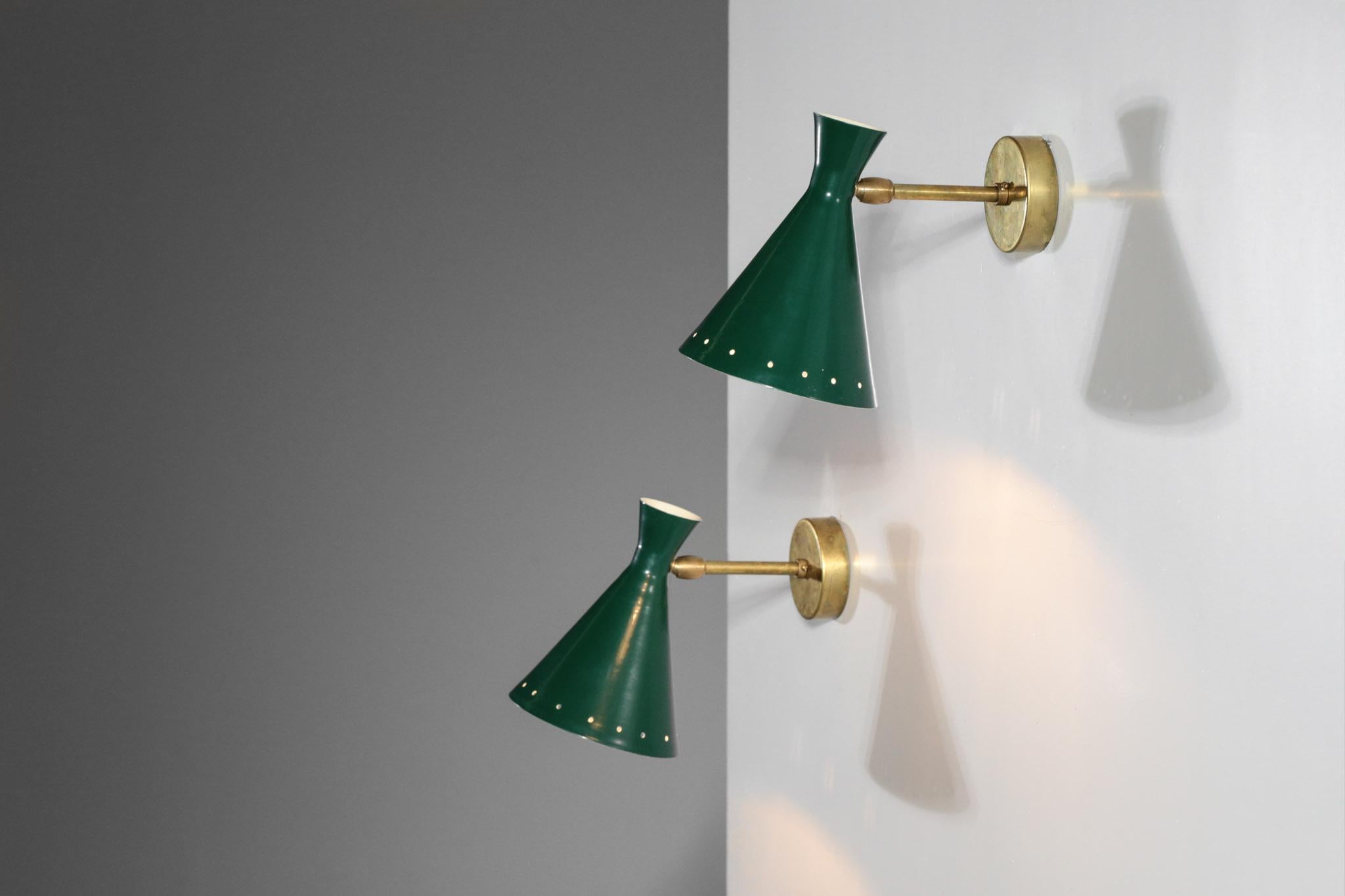 Lampada da parete italiana 