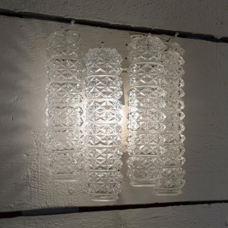 Mid-20th Century Pair of Italian wall lights 1960 For Sale