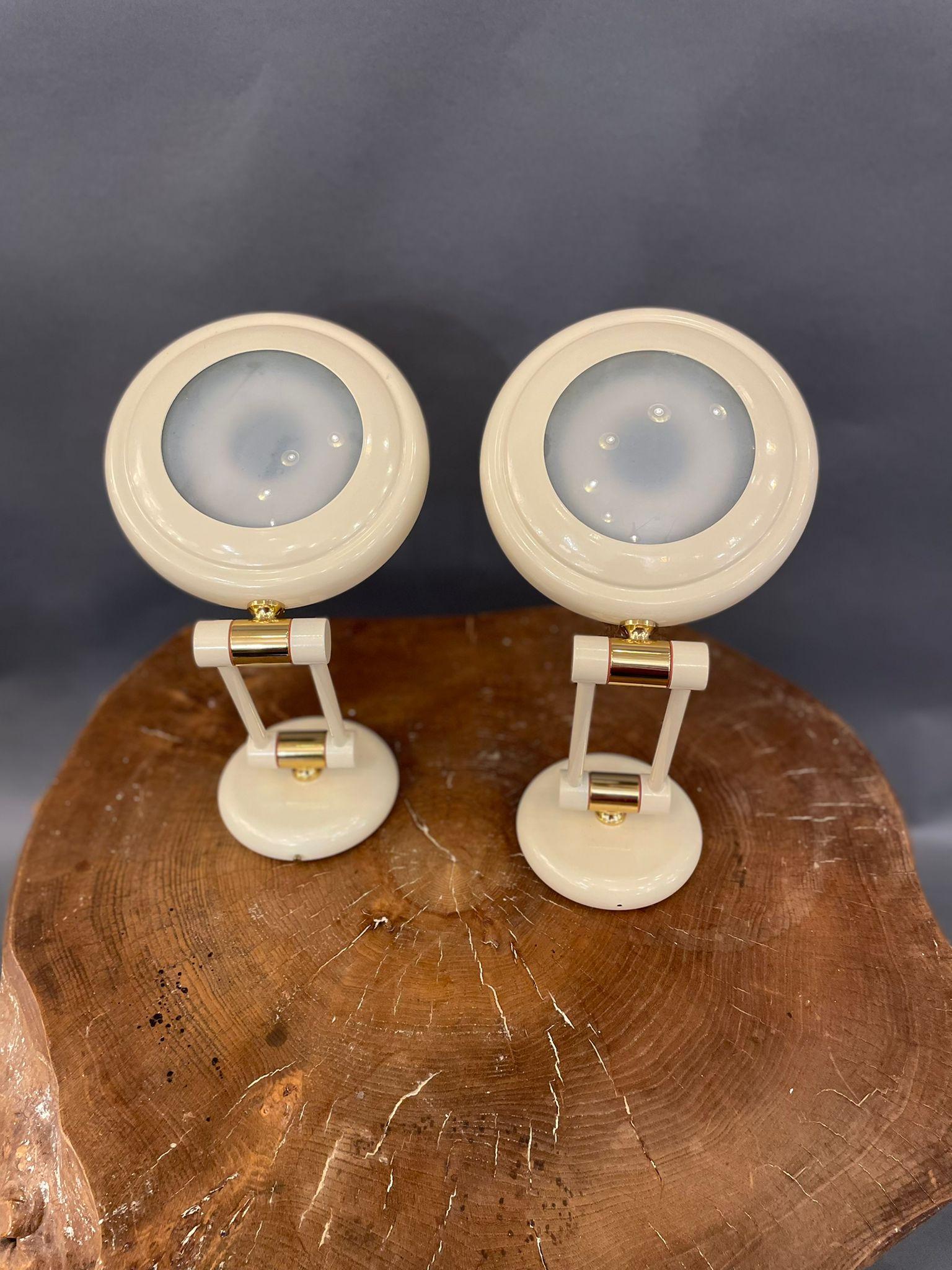 Mid-Century moderno Coppia di applique italiane / Appliques 