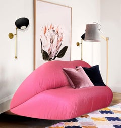 Paar italienische Wandleuchten, Messing und schwarzer Lack, Stilnovo-Stil