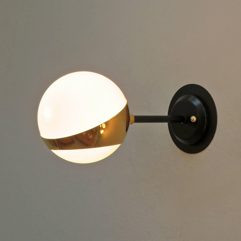 Pair of Italian Wall Lights by Stilnovo at 1stDibs