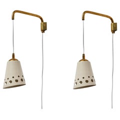 Pair of Wall Lights by Osvaldo Borsani for Arredamenti Borsani Varedo