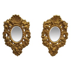 Antique Pair of Italian Wall Mirrors, circa 1840