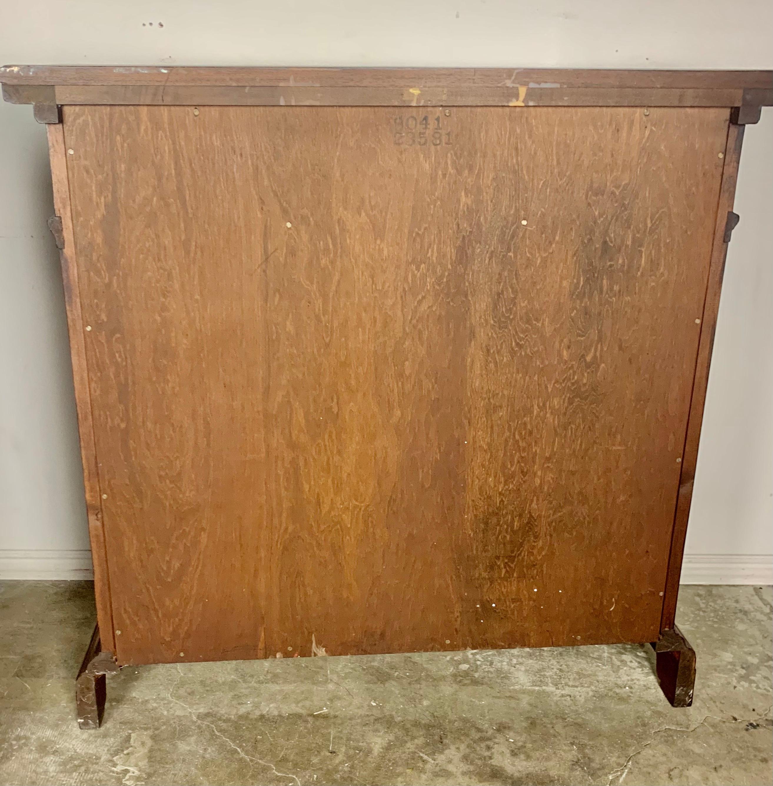 Pair of Italian Walnut Credenzas, circa 1930s 8