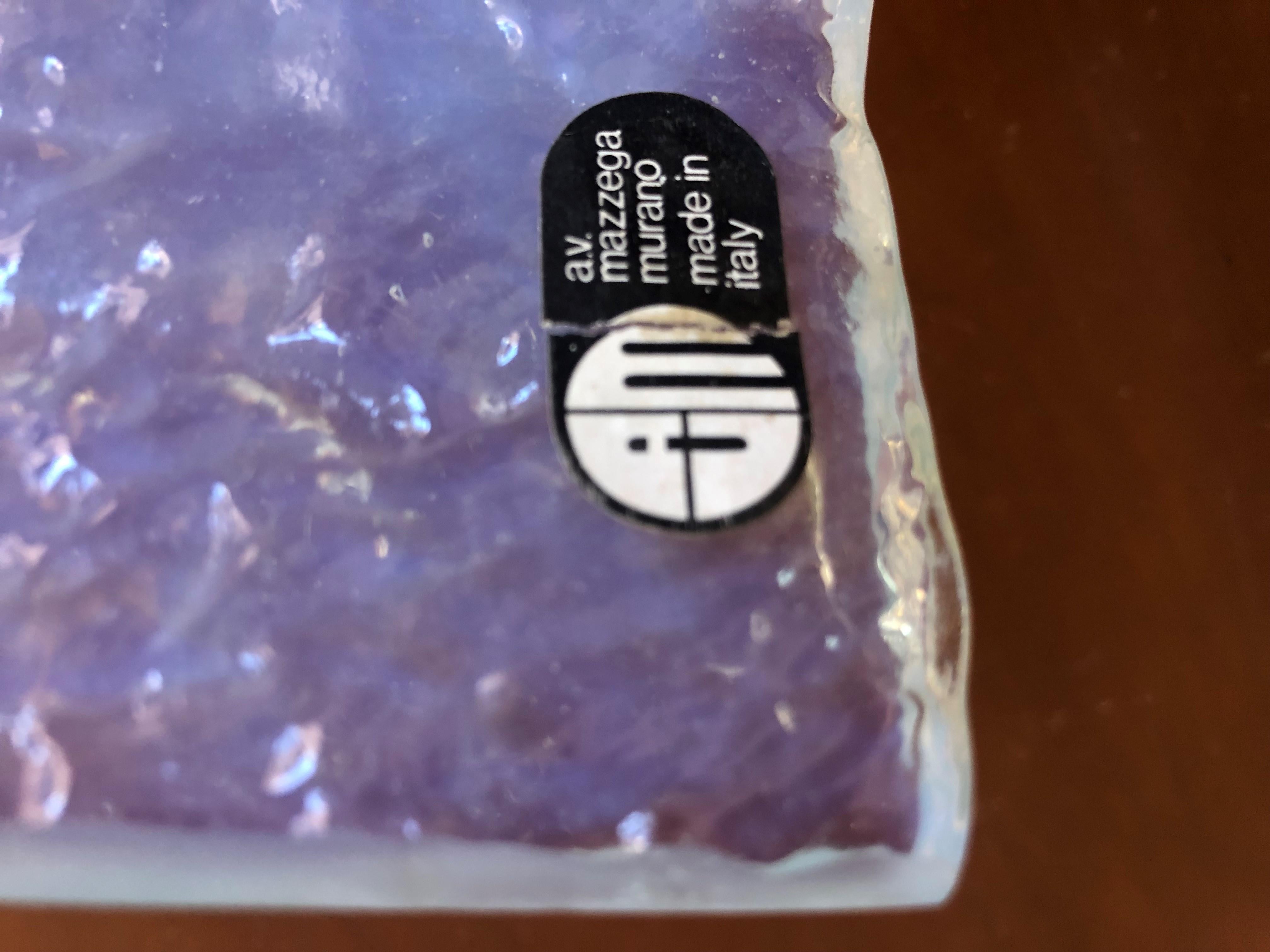 Coppia di lampade da parete italiane in giallo di Murano di Carlo Nason per Mazzega Murano, anni '70 in vendita 12