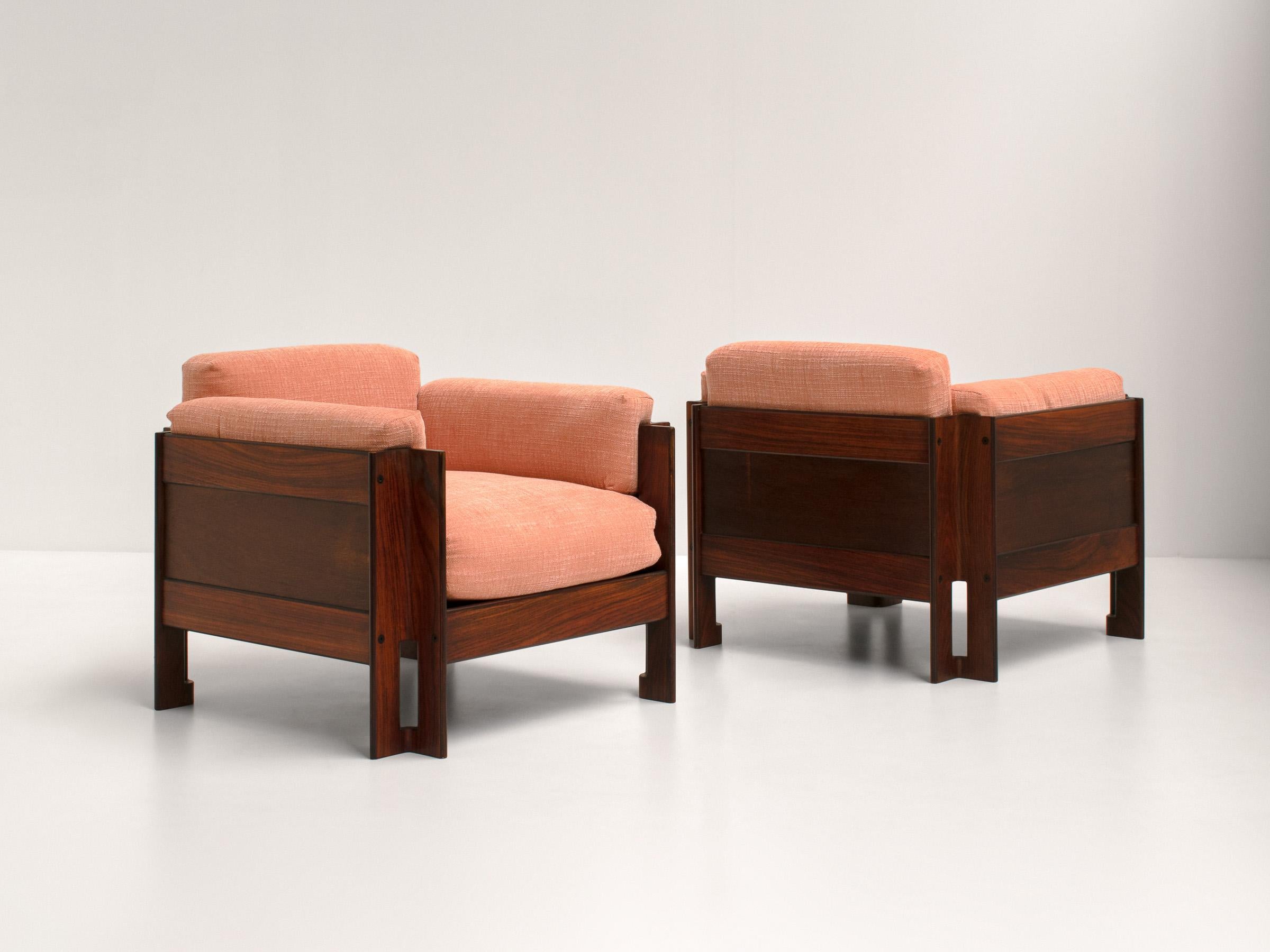 Mid-Century Modern Pair of Italian 'Zelda' Armchairs by Sergio Asti for Poltronova, 1960s