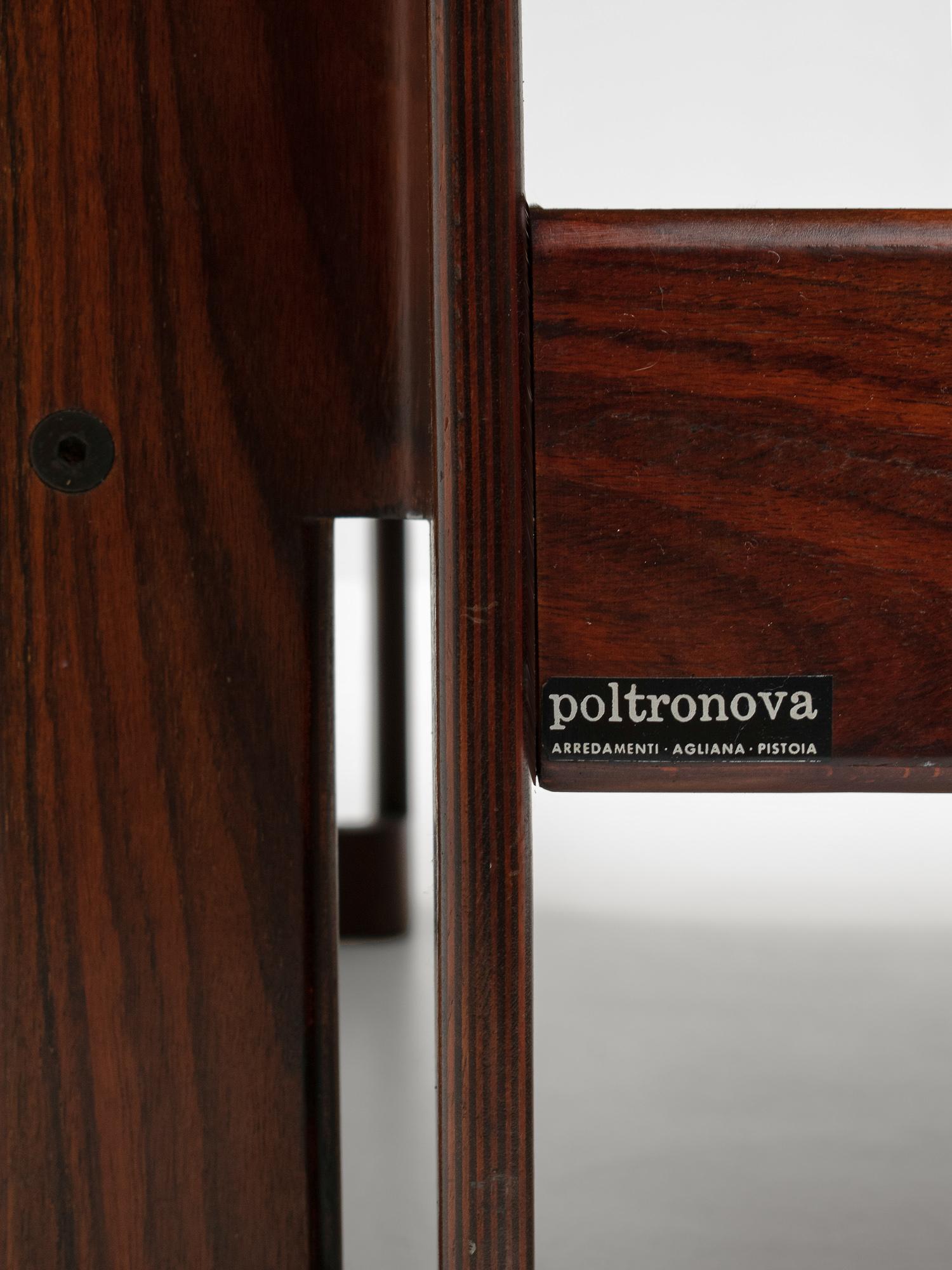 Pair of Italian 'Zelda' Armchairs by Sergio Asti for Poltronova, 1960s In Good Condition In Aartselaar, BE
