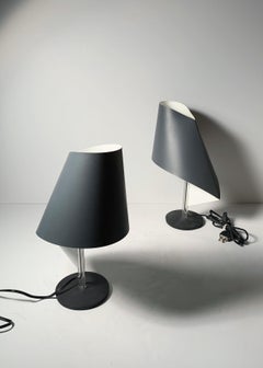 Paire de lampes Italiana Luce par Mario Barbaglia et Marco Colombo