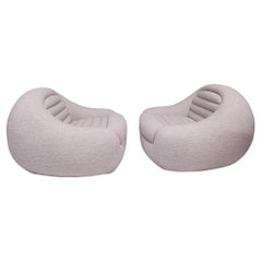 Pareja de sillones italianos de los años 70