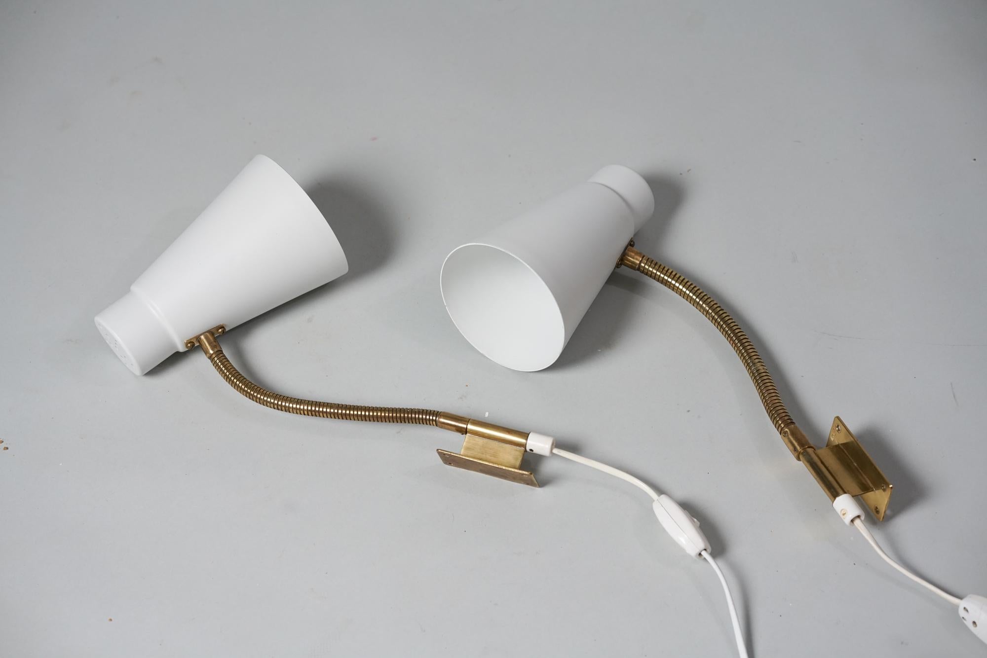 Pair of Itsu Wall Lights, 1960s For Sale 1