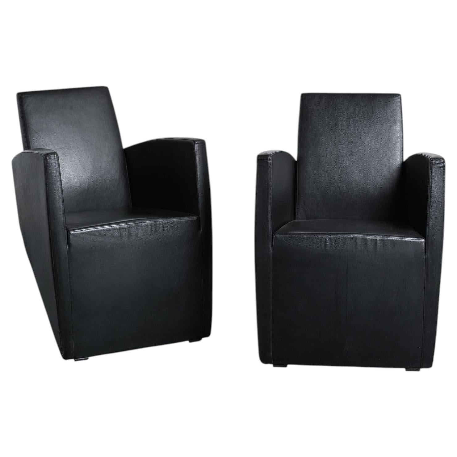 Pair of J. Lang Armchairs, Philippe Starck, Driade 1987 For Sale