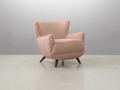 Pair of Hardwood Armchairs by Móveis Teperman, Brazilian Mid-Century Modern