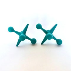 Pair of Jack Jax Bookends by Bill Curry for Design Line