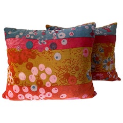 Pair of Jack Lenor Larsen Primavera Pillows