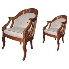 PAIR OF JACOB ARMCHAIRS EARLY 19th CENTURY
