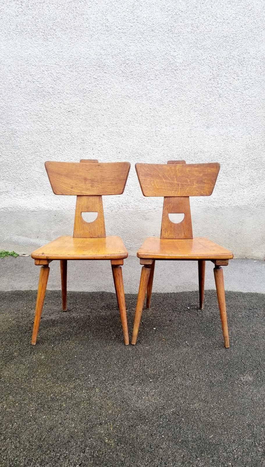 Pair of Jacob Kielland Brandt Chairs for I.Christiansen, Denmark 60s For Sale 3