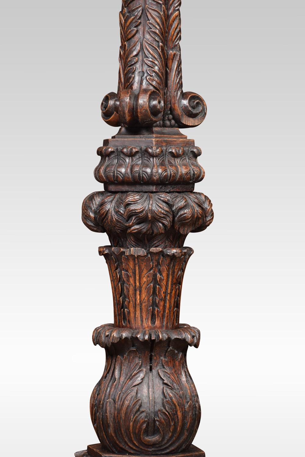 British Pair of Jacobean Stands For Sale