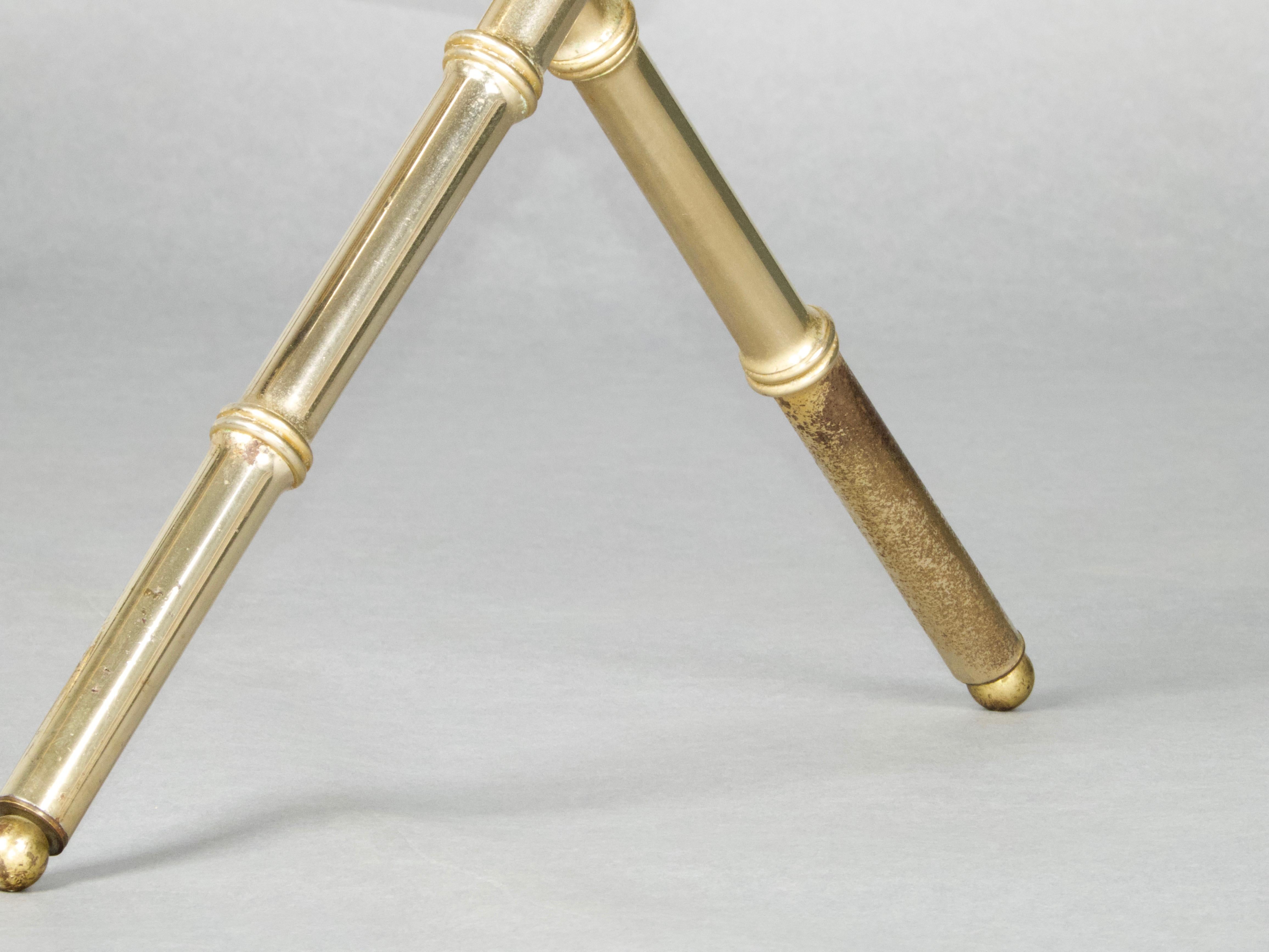 Mid-20th Century Pair of Jacques Adnet luggage racks