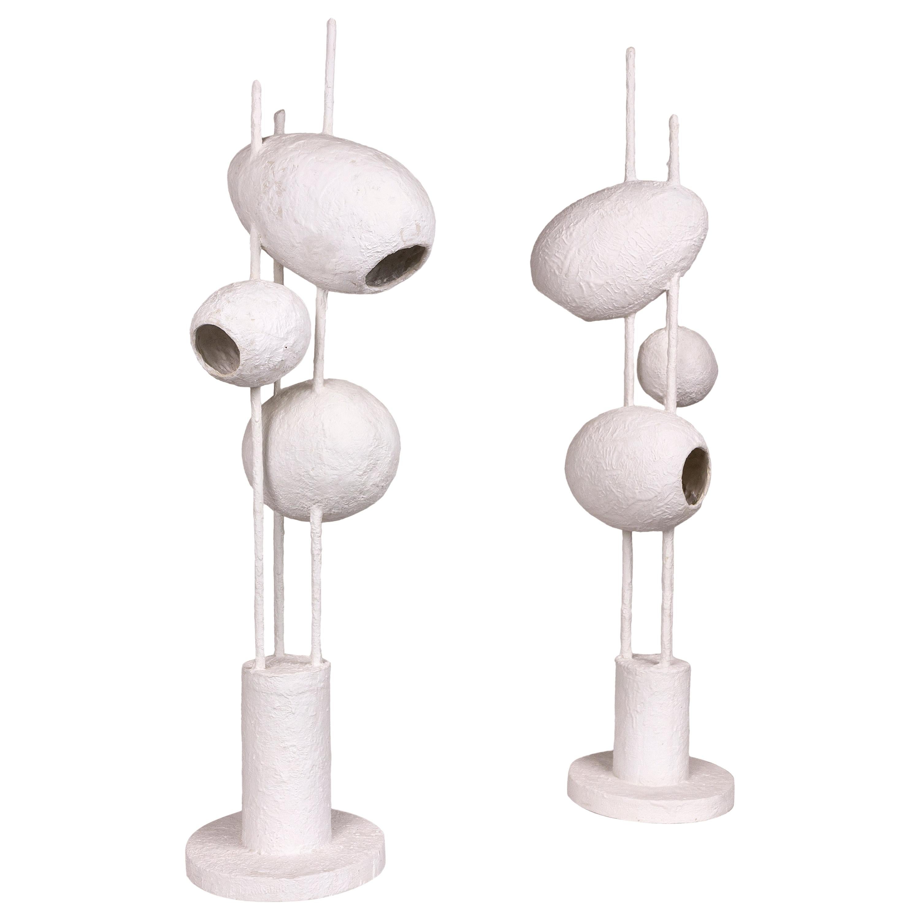 Pair of Jacques Darbaud "Cocoon" Table Lamps, 2018, France