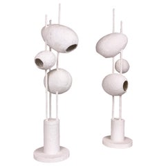 Pair of Jacques Darbaud "Cocoon" Table Lamps, 2018, France
