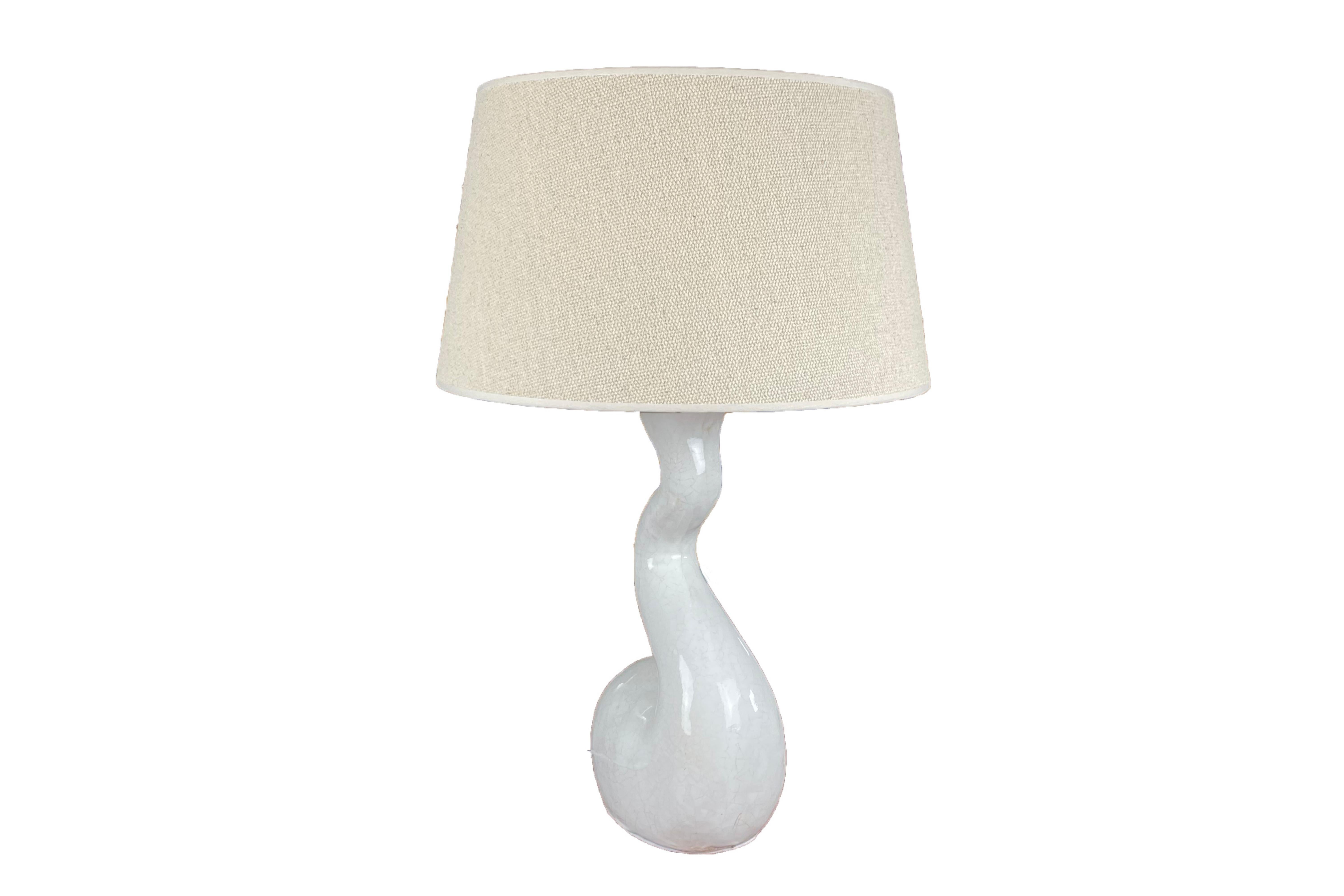 Modern Pair of Jacques Darbaud Table Lamps, circa 2020, France For Sale