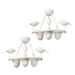 Jacques Darbaud Coppia di  Lampade alte