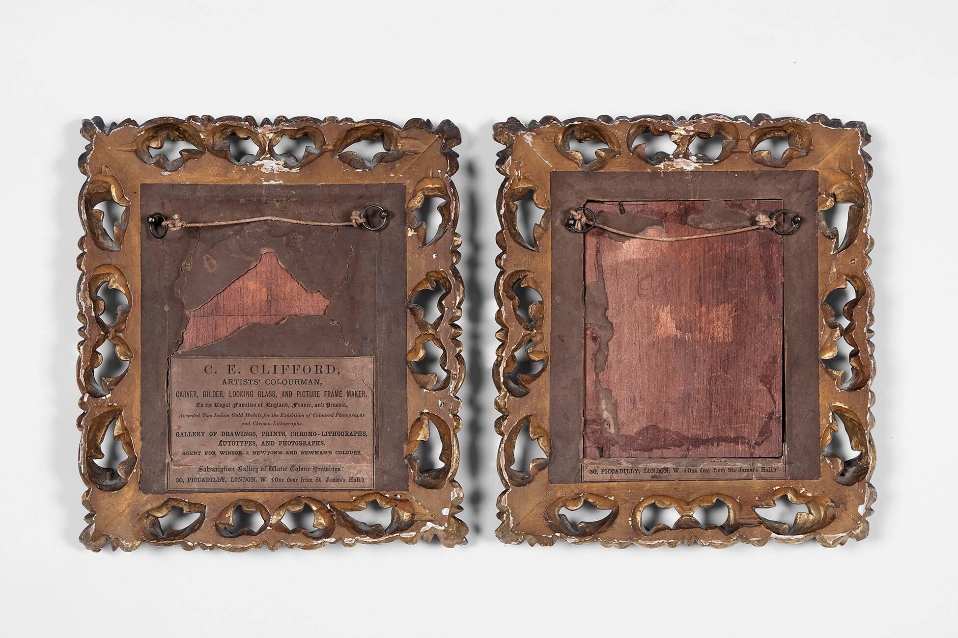 Ein Paar Emaille-Plaketten von Jacques Laudin II., um 1665-1729 (18. Jahrhundert und früher) im Angebot