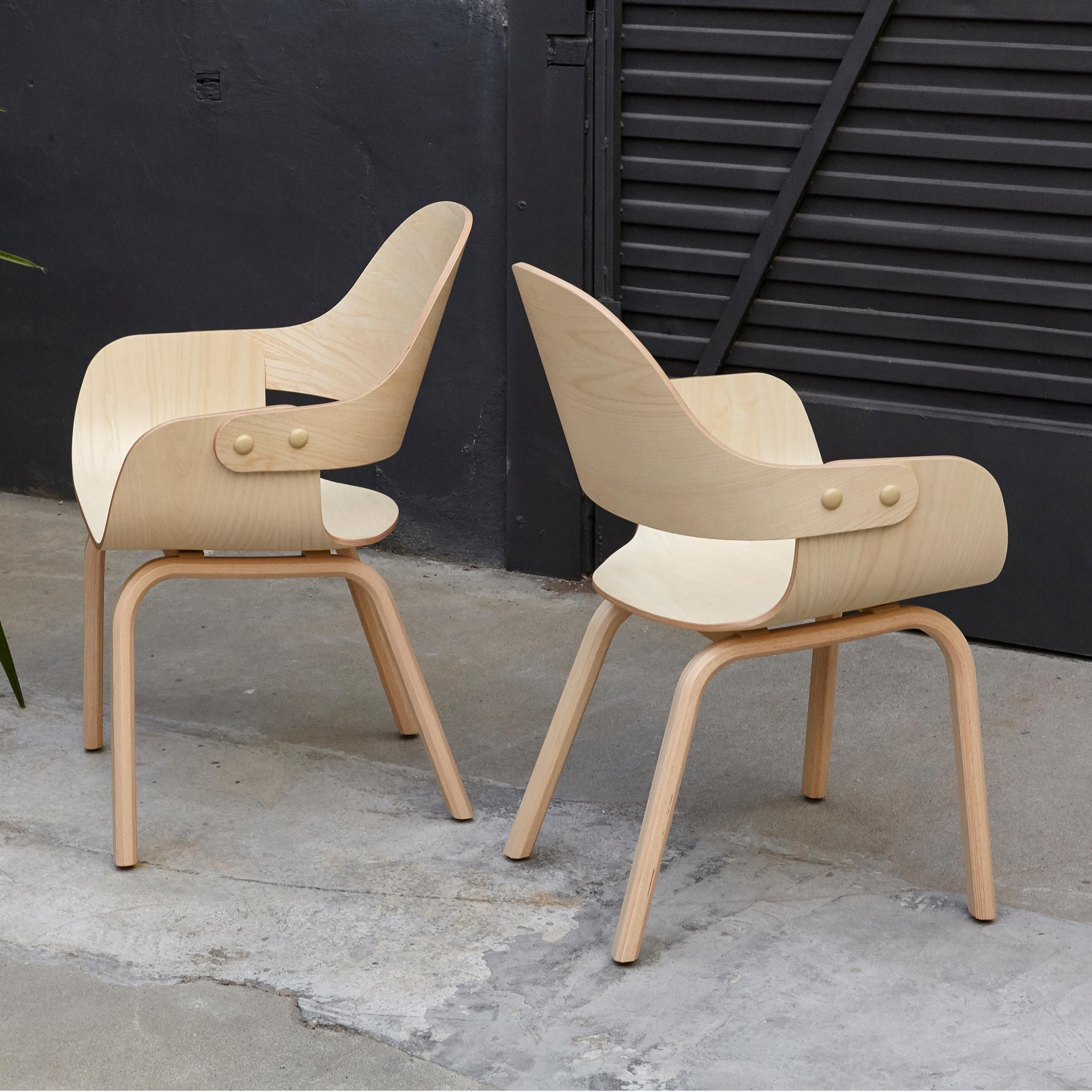 Design by Jaime Hayon, 2007
Manufactured by BD Barcelona.

Measures: 52 x 55 x H.86 cm.
Seat and backrest in plywood.

In original condition, with minor wear consistent with age and use, preserving a beautiful patina.



