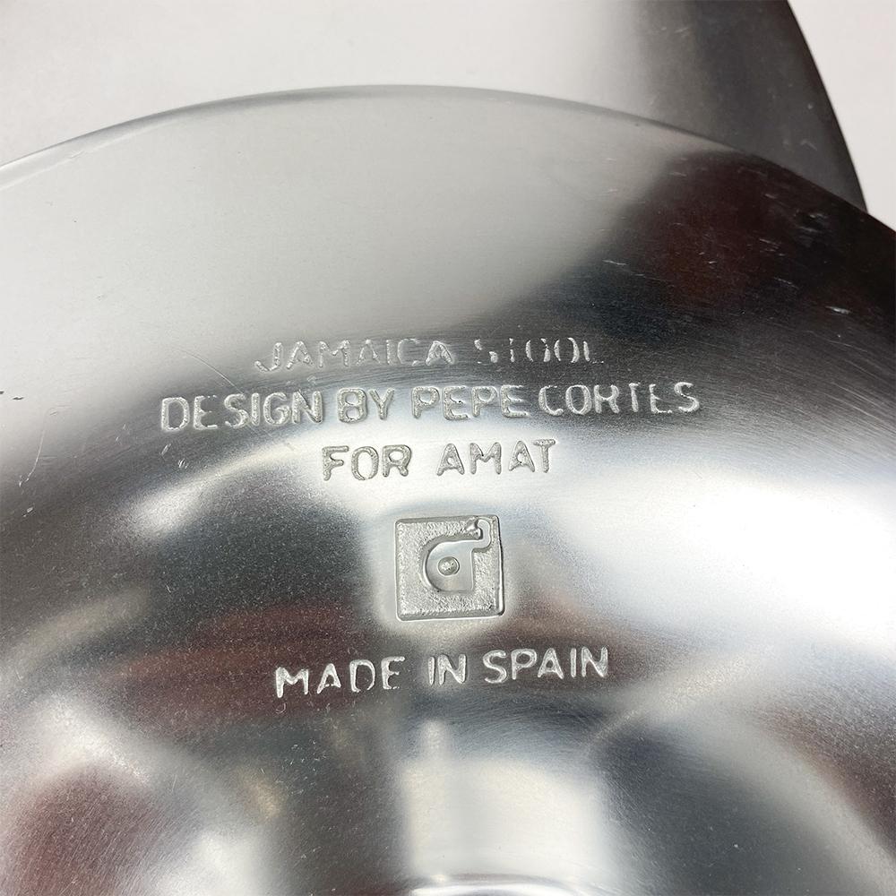 Pair of Jamaica stools designed by Pepe Cortes for Amat 3, 1991 2
