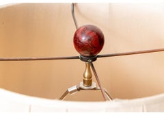 Pair Of Jamie Young Red Painted Table Lamps