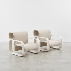 Pair of Jan Bočan for the Czech embassy armchairs - Czech Republic, Late 20th C