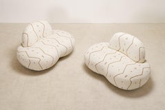 Coppia di sedie lounge Jane di Studio A. Janes