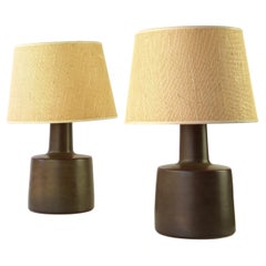 Pair of Jane & Gordan Martz Stoneware Table Lamps for Marshall Studios, Inc