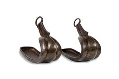 Pair of Japanese Abumi Stirrups