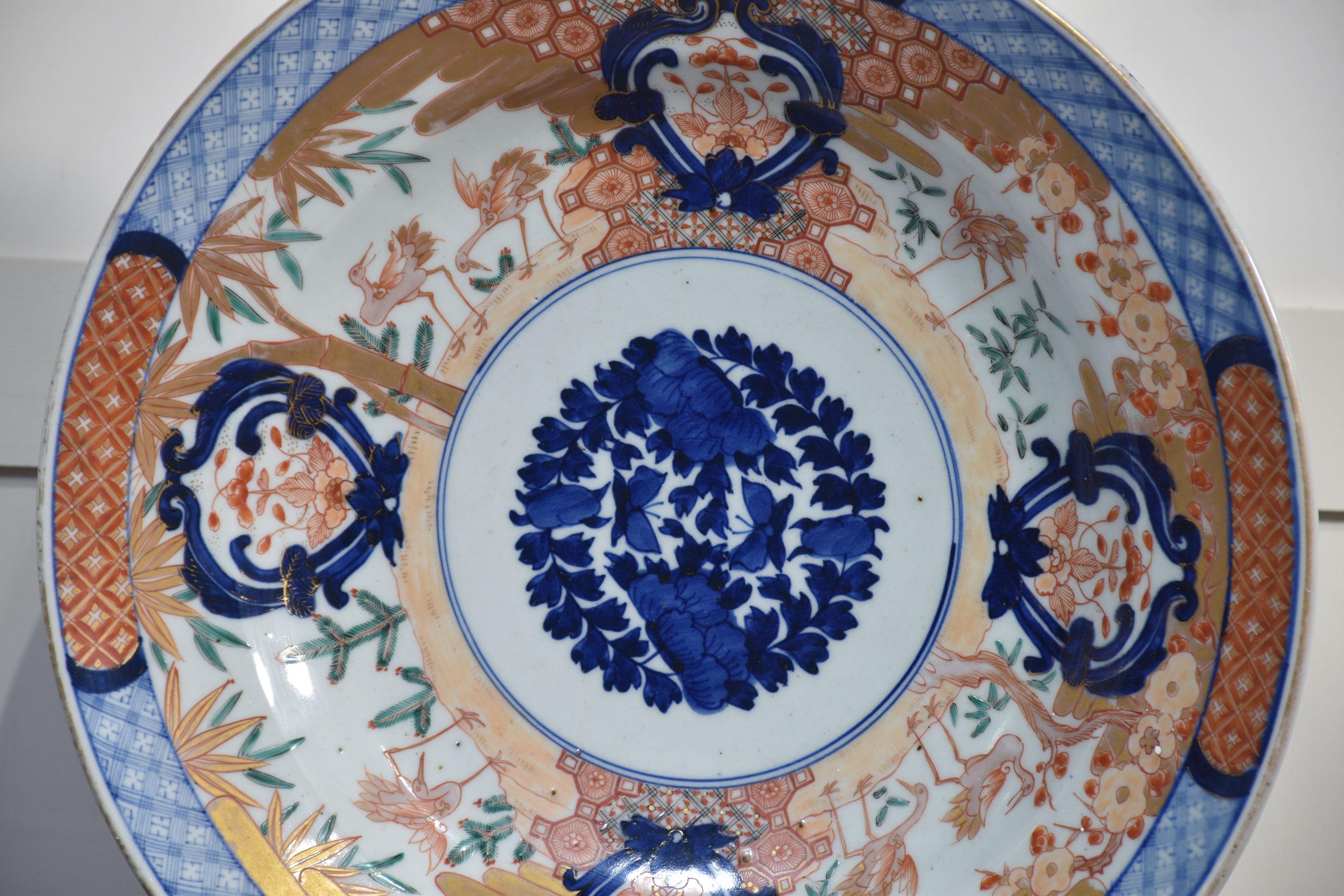 Pareja de platos Imari japoneses Porcelana en venta
