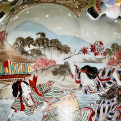 Pair of Japanese Porcelain Lanterns, Sold Individually