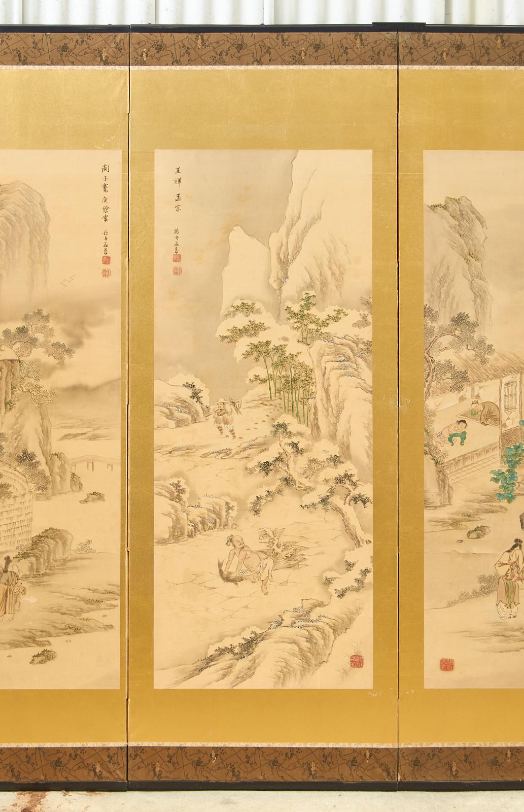 Paar japanische Paragons aus der Taisho-Periode der Filiale Piety im Angebot 3