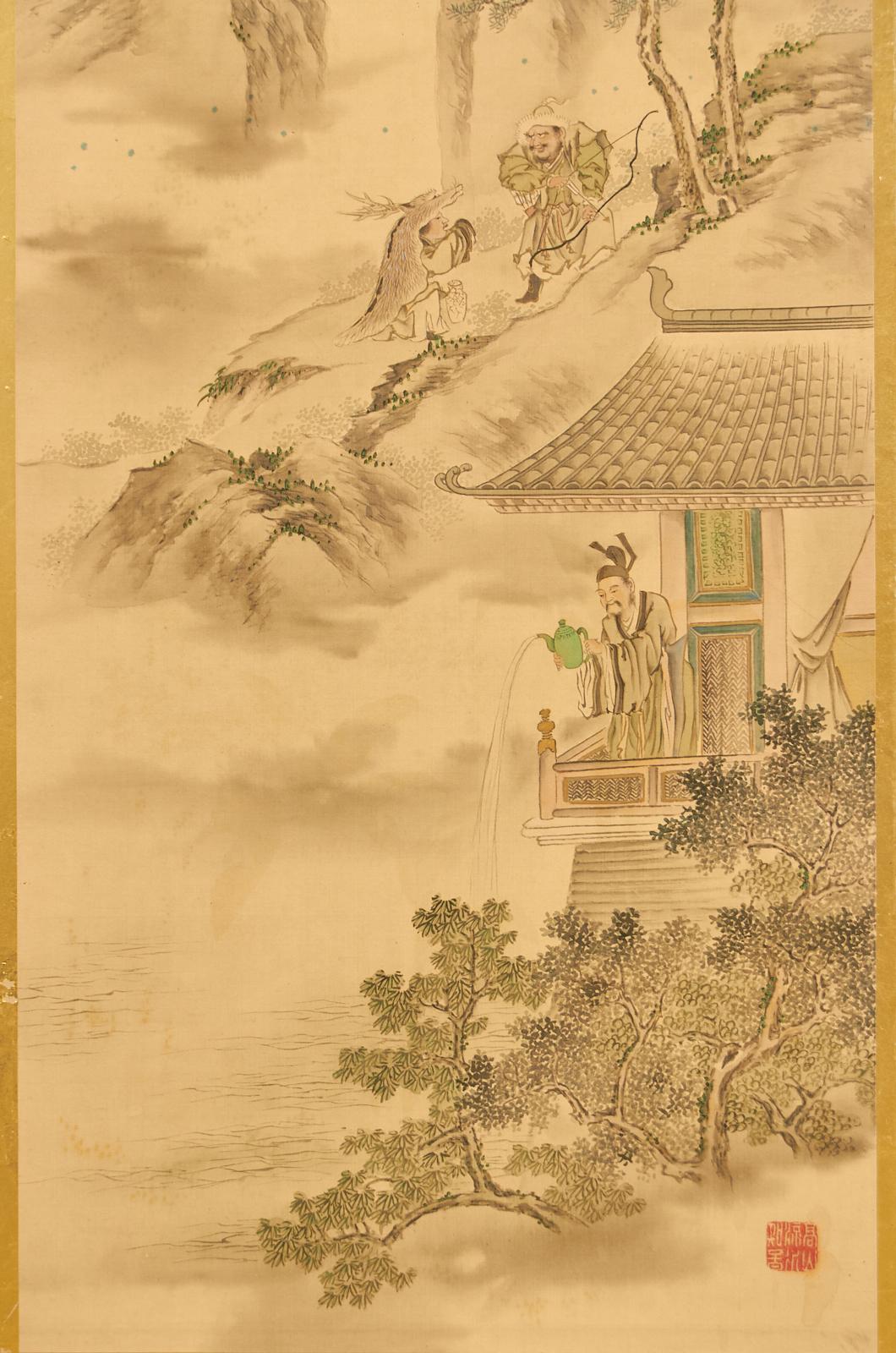 Paar japanische Paragons aus der Taisho-Periode der Filiale Piety im Angebot 7
