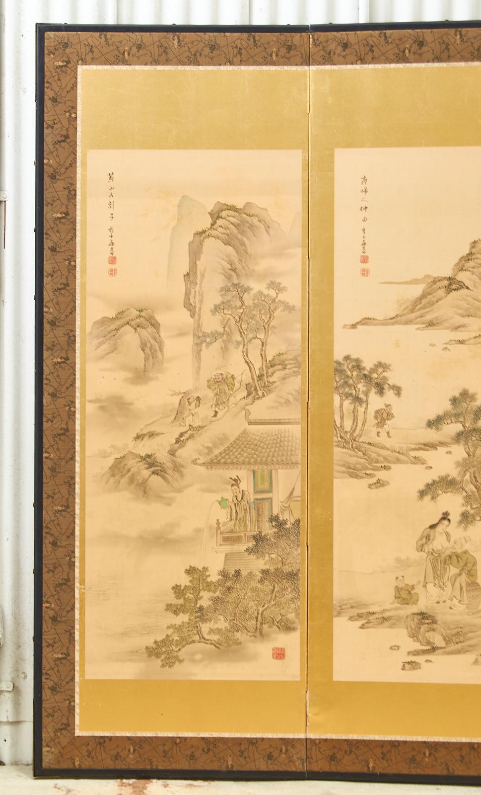 Paar japanische Paragons aus der Taisho-Periode der Filiale Piety (Japanisch) im Angebot