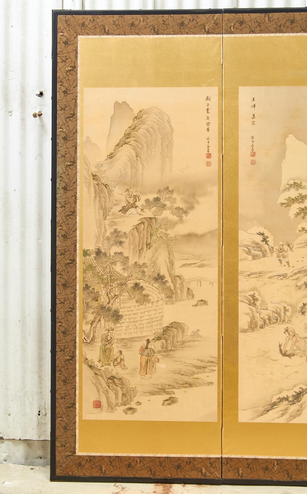 Paar japanische Paragons aus der Taisho-Periode der Filiale Piety im Angebot 2