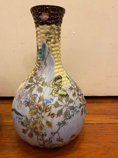 Pair of Japanese Vase with Corn Motif