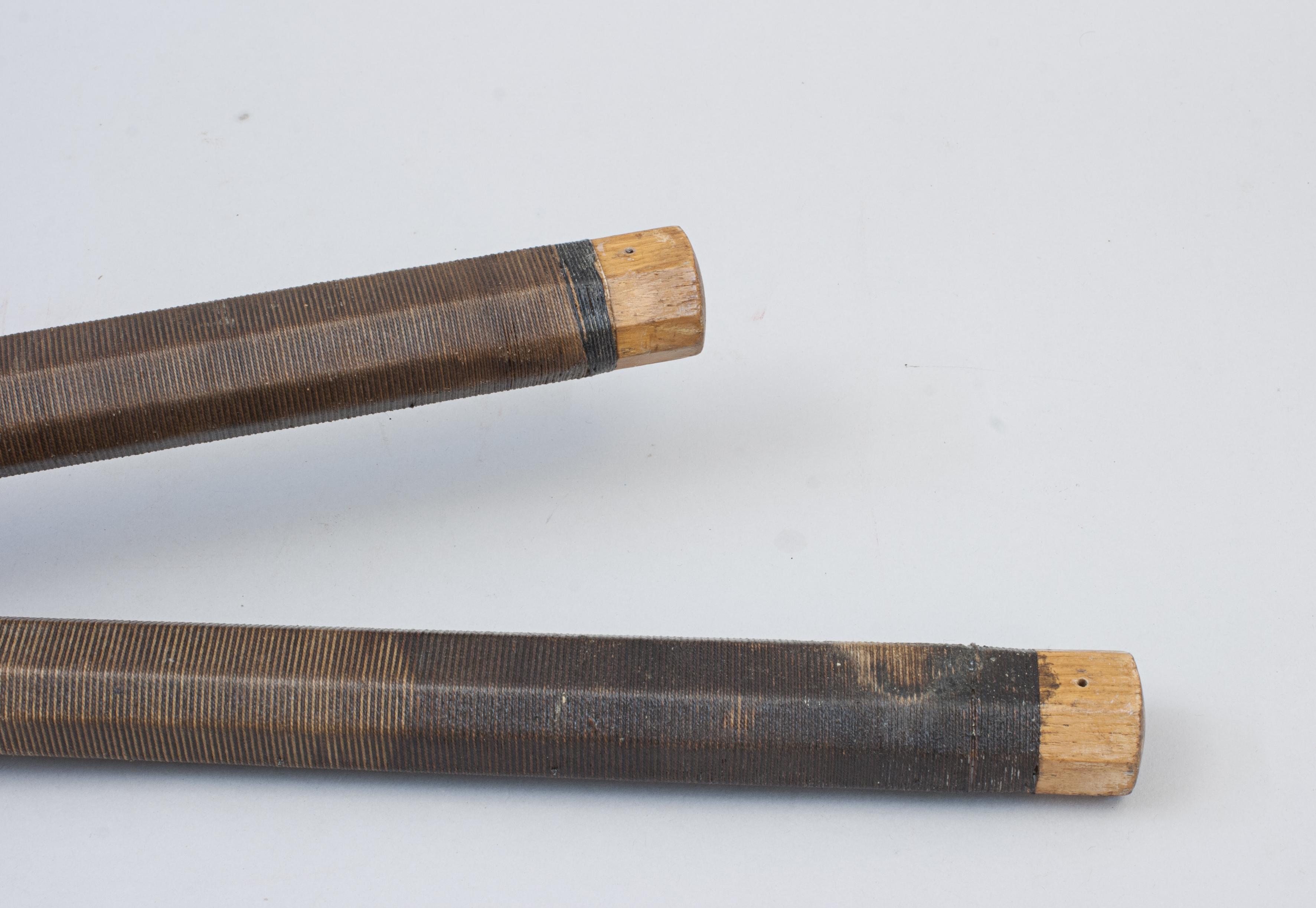 Pair Of Jaques Croquet Mallets For Sale 3