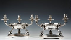 Pair of Jardinieres-Candelabras by Boin-Taburet, France, Circa 1880