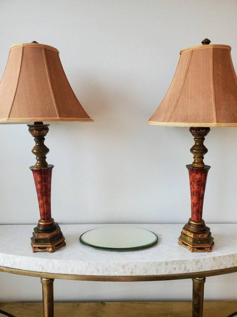 Américain Paire de lampes de table contemporaines signées JB Hirsch en vente