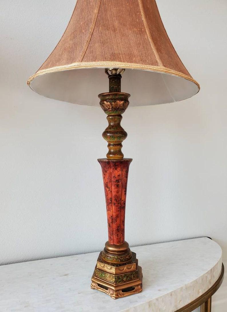 Pair of JB Hirsch Signed Contemporary Table Lamps In Good Condition For Sale In Forney, TX